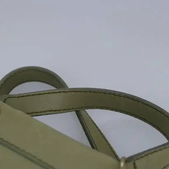 CELINE Hand Bag Leather Khaki - Picture 8 of 12